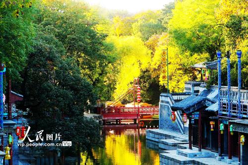 北京:颐和园初现迷人秋日美景【12】--图片频道--人民网